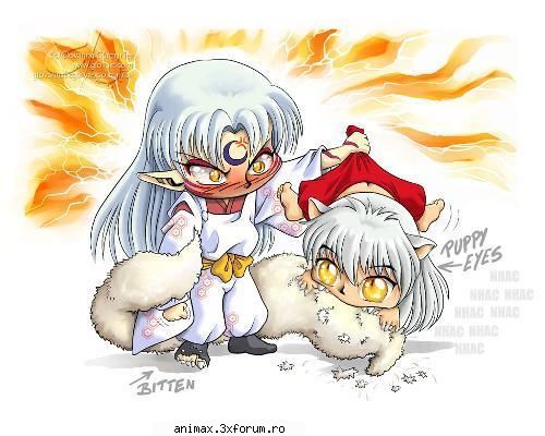 InuYasha vs. Seshomaru - e super tare sesshumaru si uite ce imagine am - InuYasha