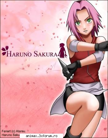 Sakura Haruno - sakura,fata roz - Naruto