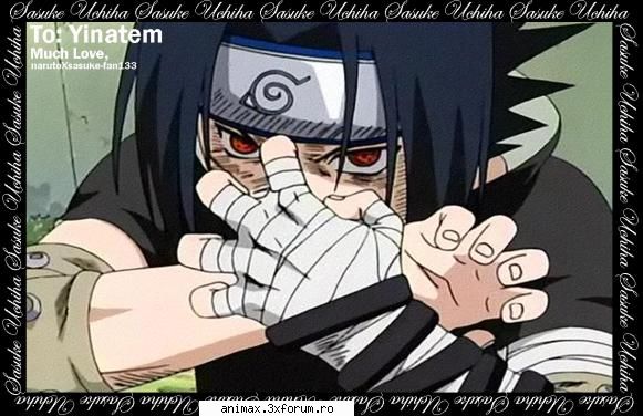 Sasuke Uchiha - eu il prefer mai mult pe itachi decat pe sasuke - Naruto