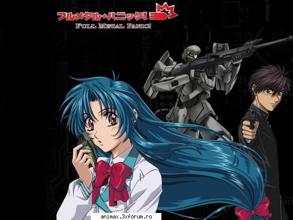ful metal panic! - un agent mitril,sagara soske,trebuie sa apere o - Full Metal Panic!