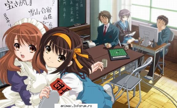 haruhi suszumiya - haruhi si prietnii ei - Haruhi Suzumiya