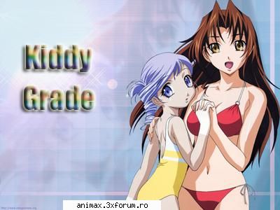 kiddy grade - imagini cu cele doua fete frumoase - Kiddy Grade